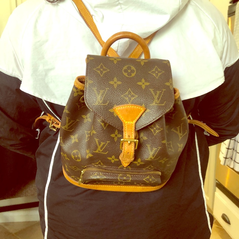 Authentic**Louie Vuitton Mini Backpack